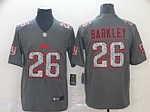 Nike Giants 26 Saquon Barkley Gray Camo Vapor Untouchable Limited Jersey,baseball caps,new era cap wholesale,wholesale hats